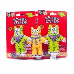Lot of 3 cat toys - Fatcat Kitten Little High Test Zoom Around